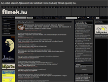 Tablet Screenshot of filmek.hu